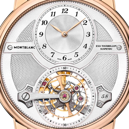 Star Legacy Suspended Exo Tourbillon Limited Edition 58, Rotgold • Perlmutt • Rubin von Montblanc (MB116829)