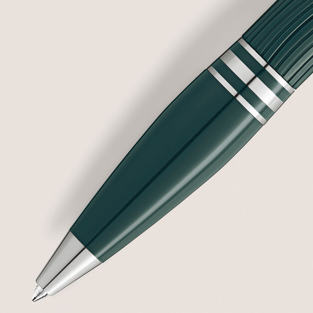 Montblanc StarWalker PolarGreen Precious Resin Kugelschreiber (MB132904) aus Platin