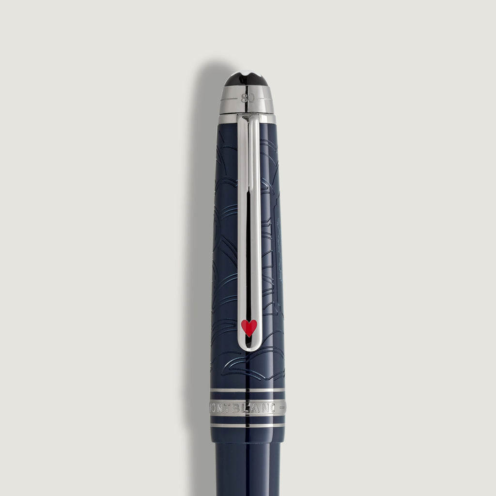 Montblanc StarWalker PolarGreen Precious Resin Kugelschreiber (MB132904) aus Platin