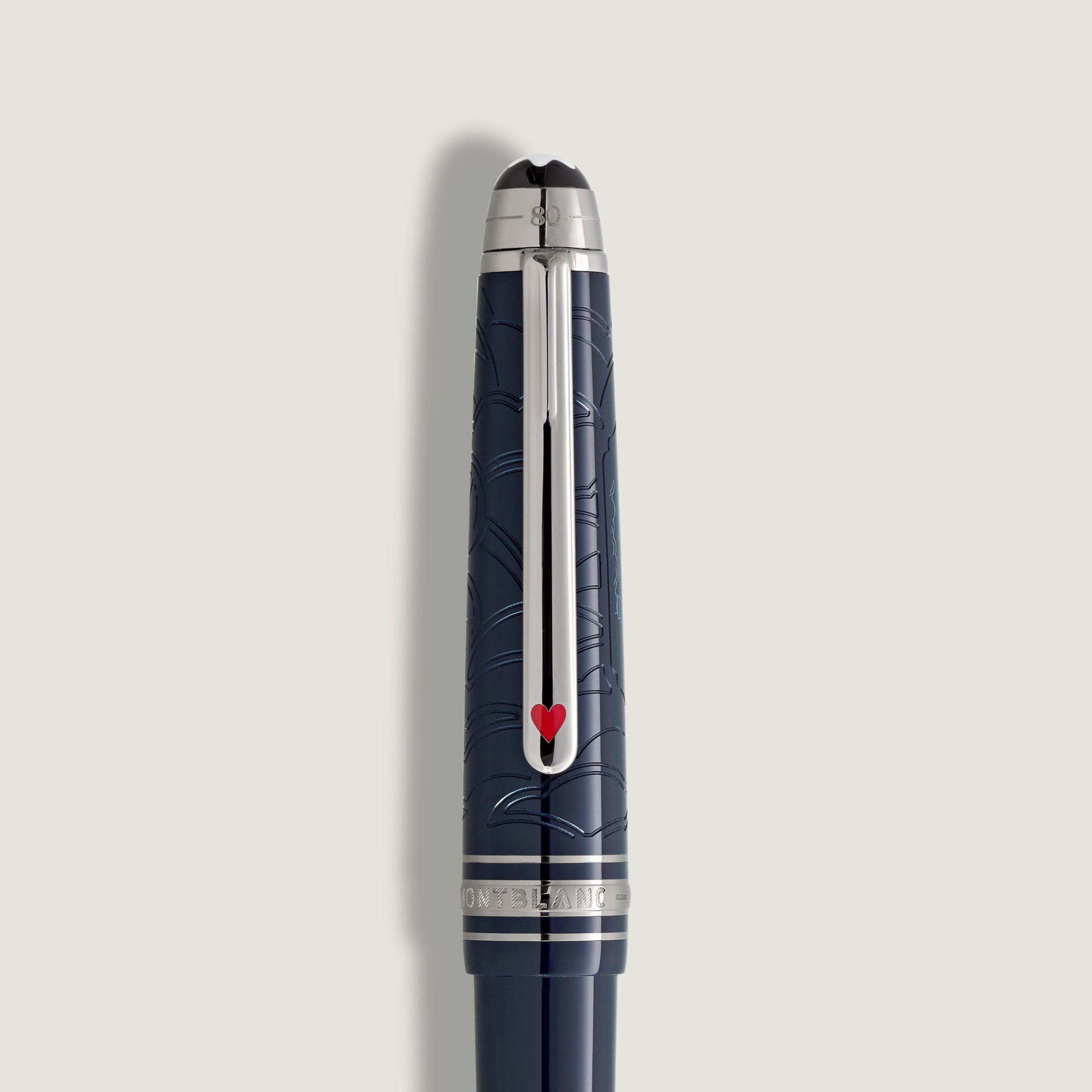 Montblanc StarWalker PolarGreen Precious Resin Kugelschreiber (MB132904) aus Platin