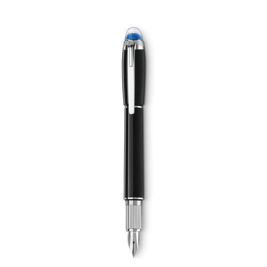 Montblanc StarWalker Precious Resin Füllfederhalter Kolbenkonverter (F) (MB132532) aus Platin