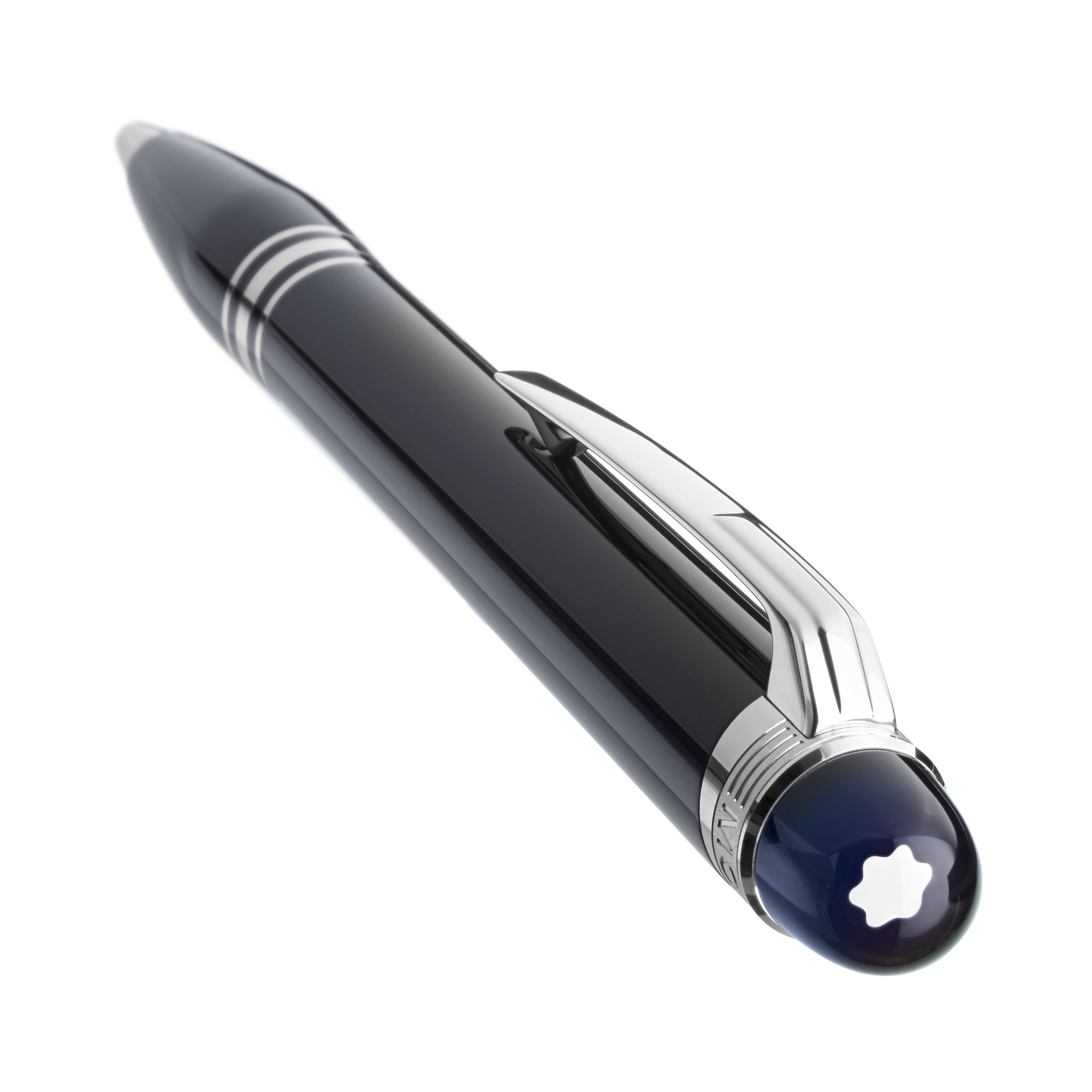 Montblanc StarWalker Precious Resin Kugelschreiber (MB132509) aus Platin