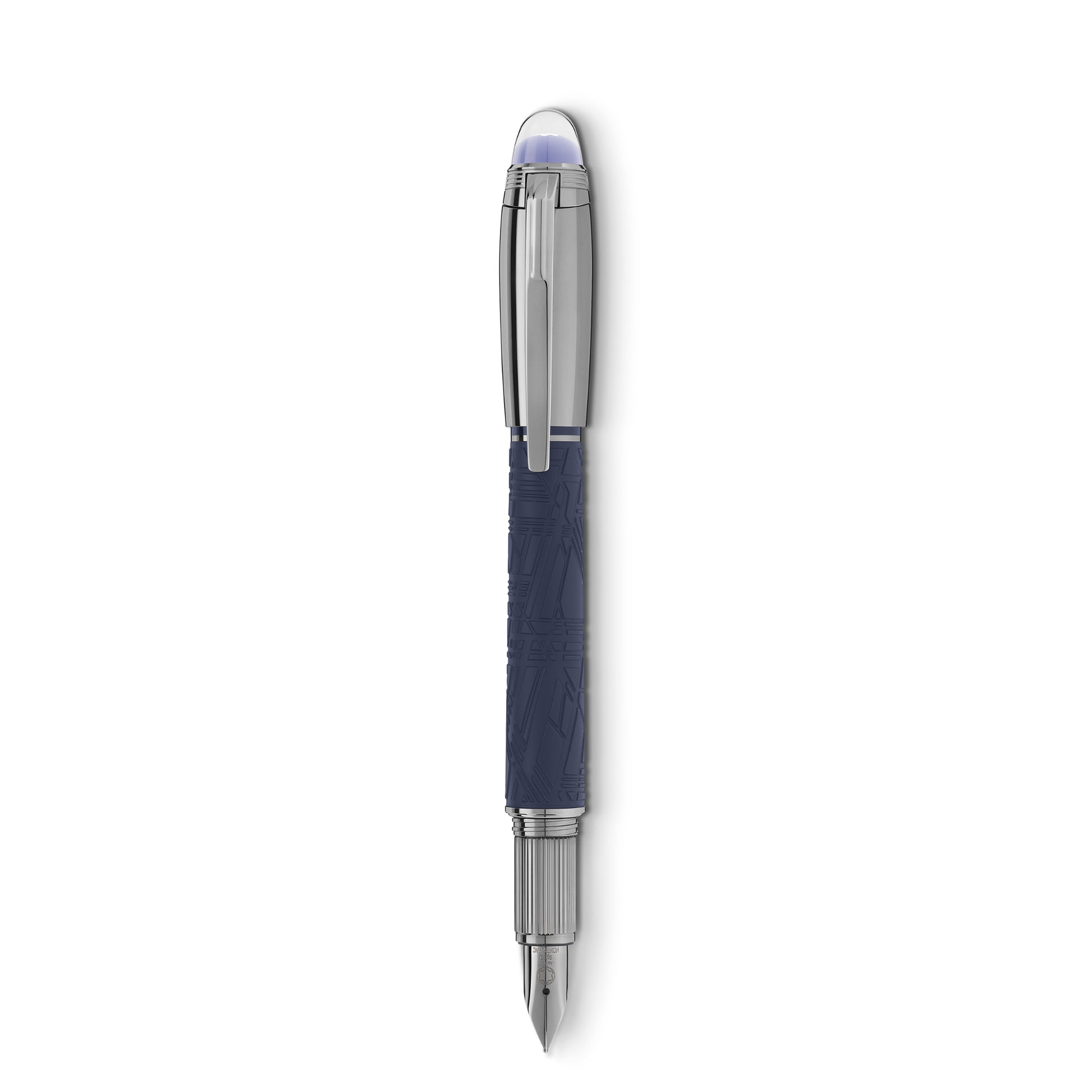StarWalker SpaceBlue Doué Füllfederhalter (F) von Montblanc (MB130214)