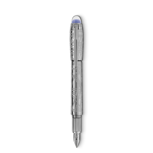 StarWalker SpaceBlue Metal Füllfederhalter (F) von Montblanc (MB130218)