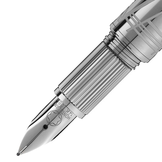 StarWalker SpaceBlue Metal Füllfederhalter (F) von Montblanc (MB130218)
