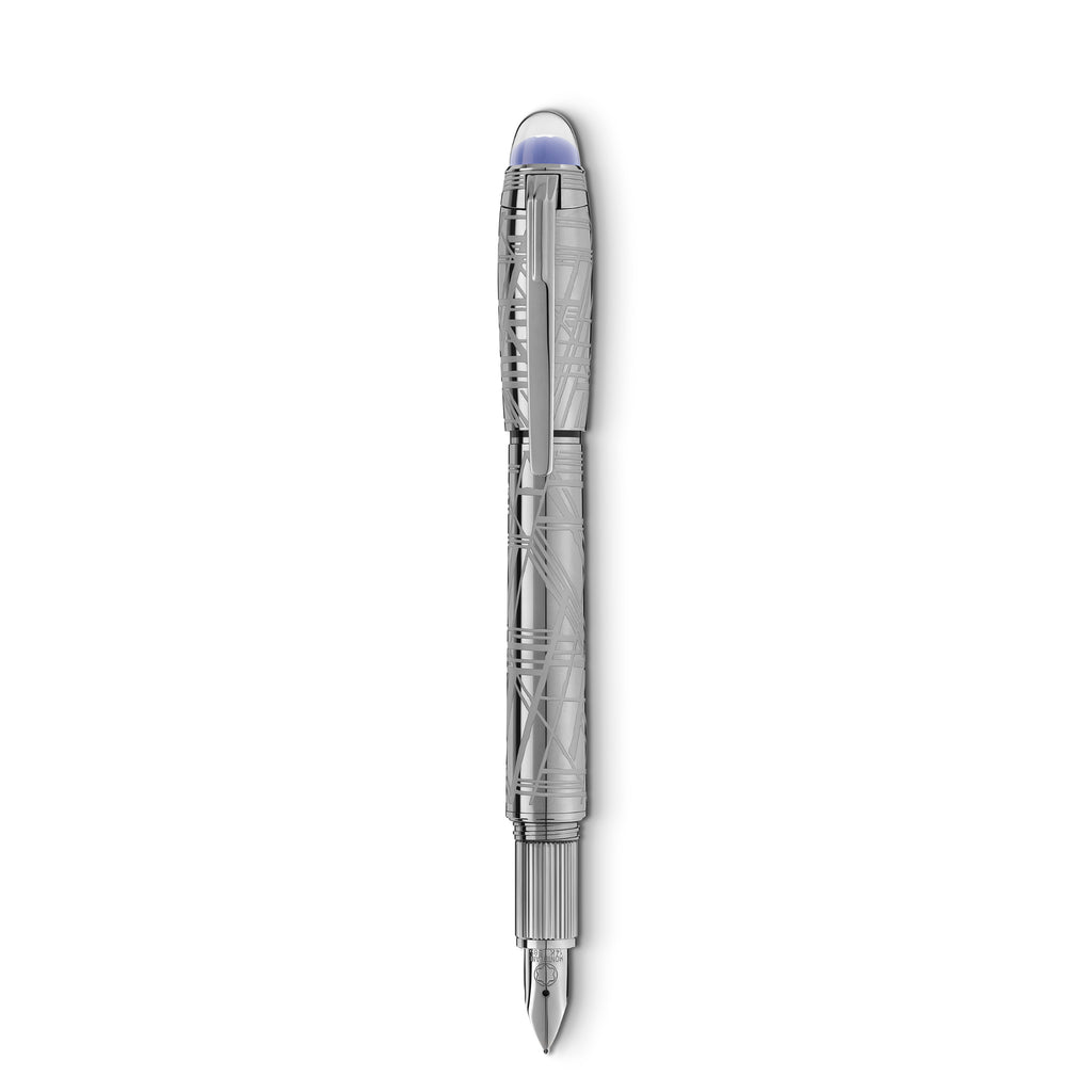 Montblanc StarWalker SpaceBlue Metal Füllfederhalter (MB130219)