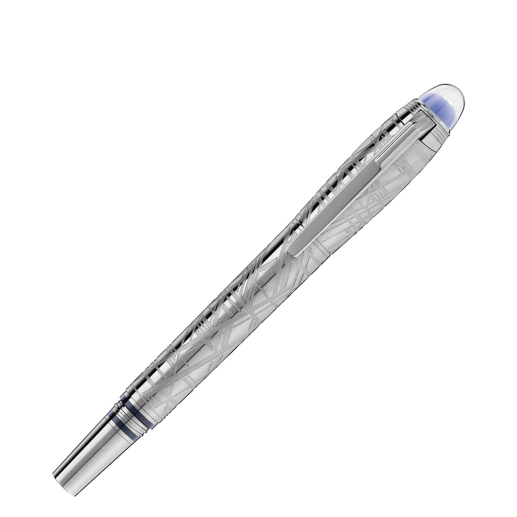 Montblanc StarWalker SpaceBlue Metal Füllfederhalter (MB130219)