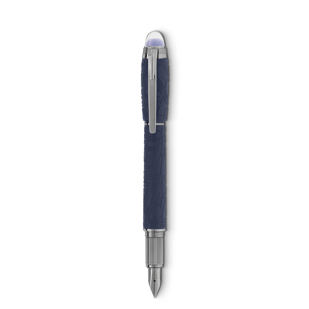 Montblanc StarWalker SpaceBlue Resin Füllfederhalter (F) (MB130210)