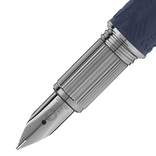 StarWalker SpaceBlue Resin Füllfederhalter (F) von Montblanc (MB130210)