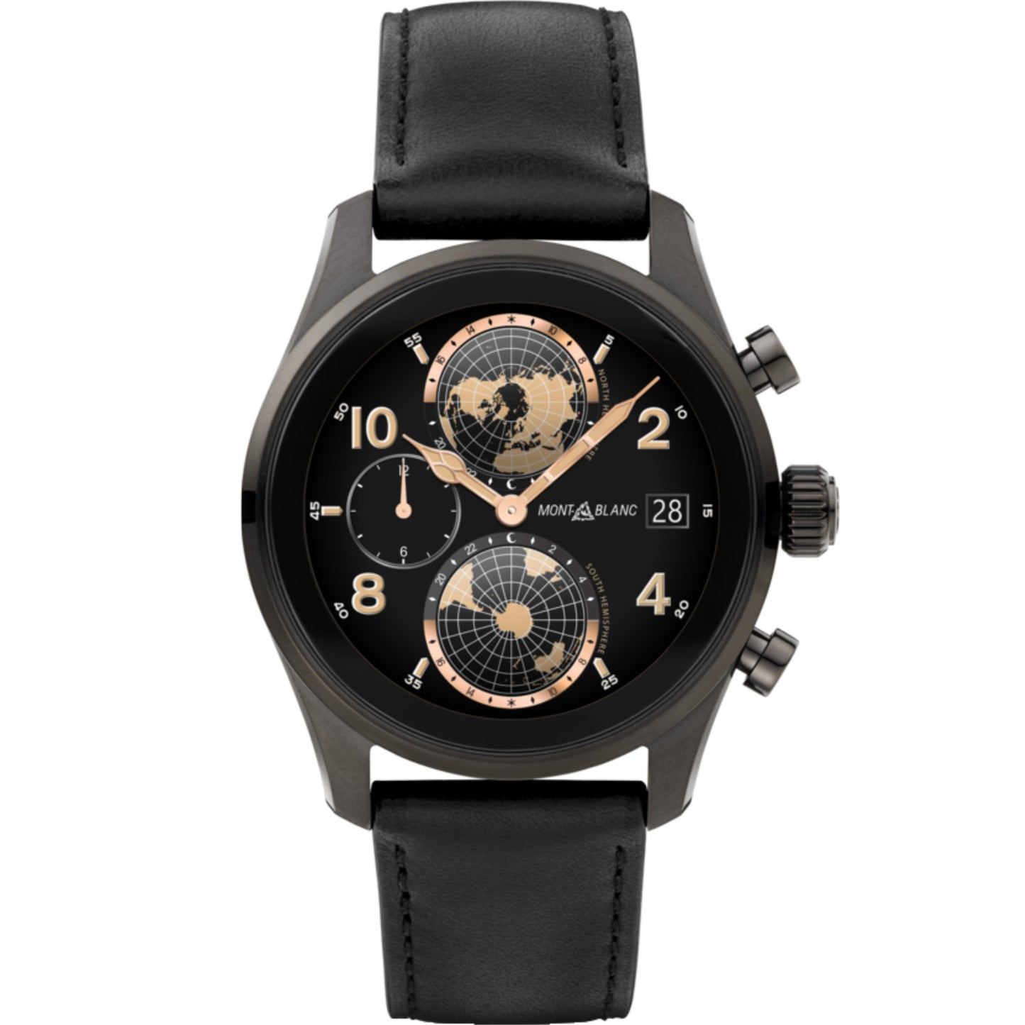 Summit 3 Smartwatch - Schwarz Titan, Titan von Montblanc (MB129267)