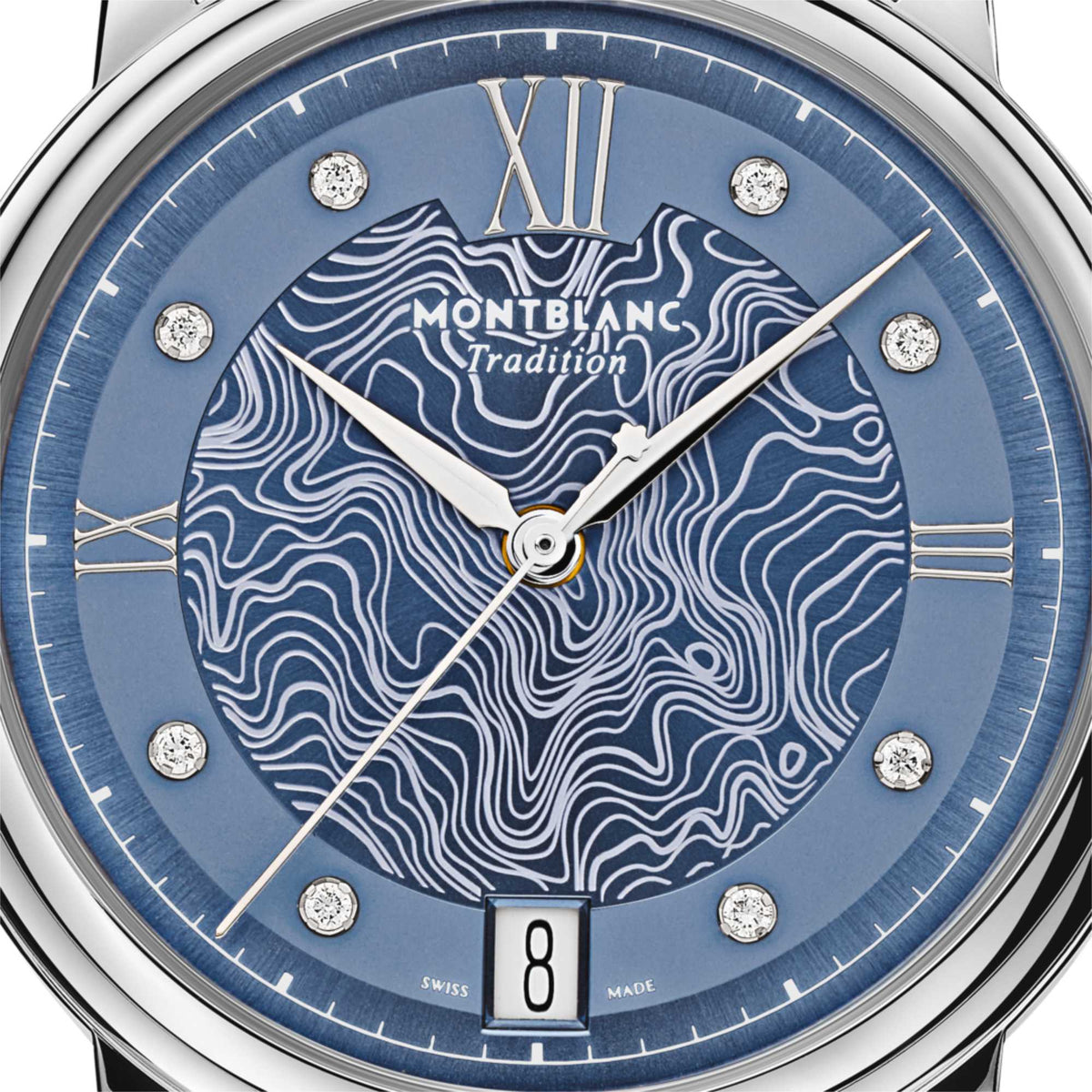 Montblanc Tradition Automatic Date 32 mm (MB131296) aus Edelstahl