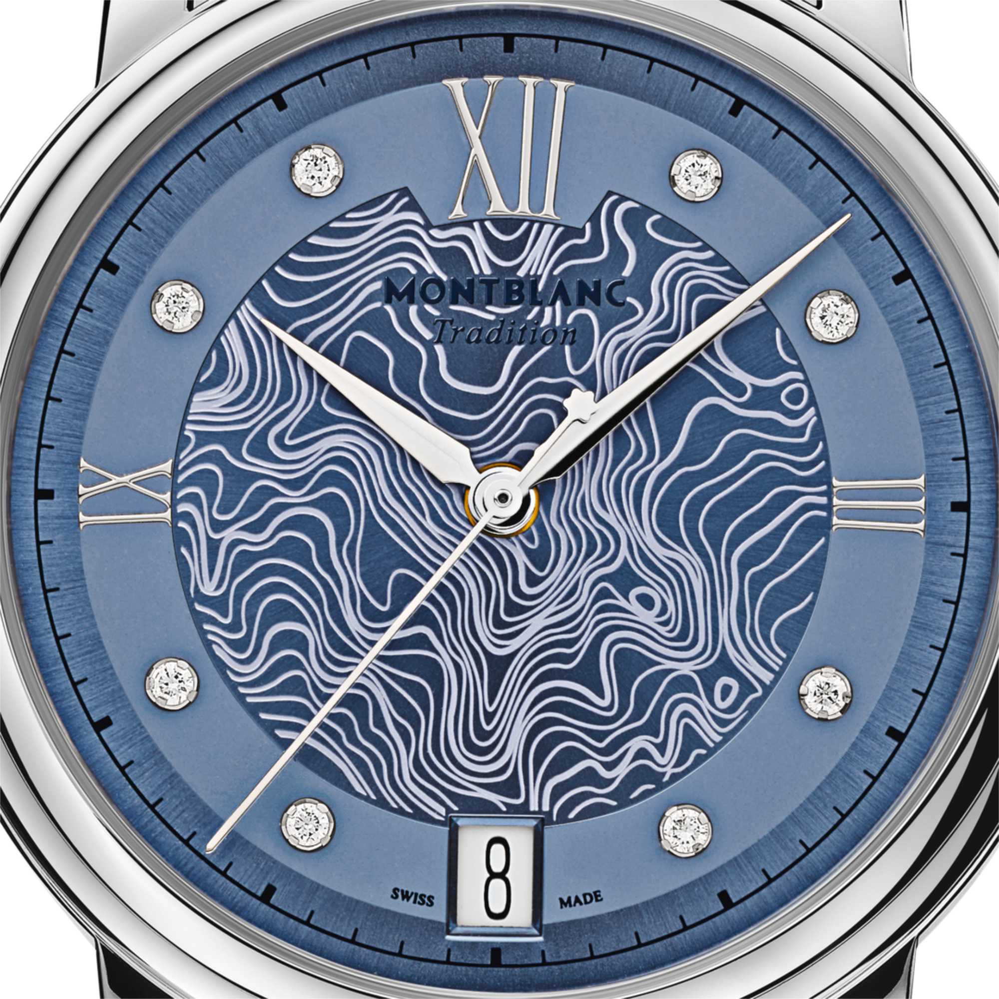 Montblanc Tradition Automatic Date 32 mm (MB131297) aus Edelstahl