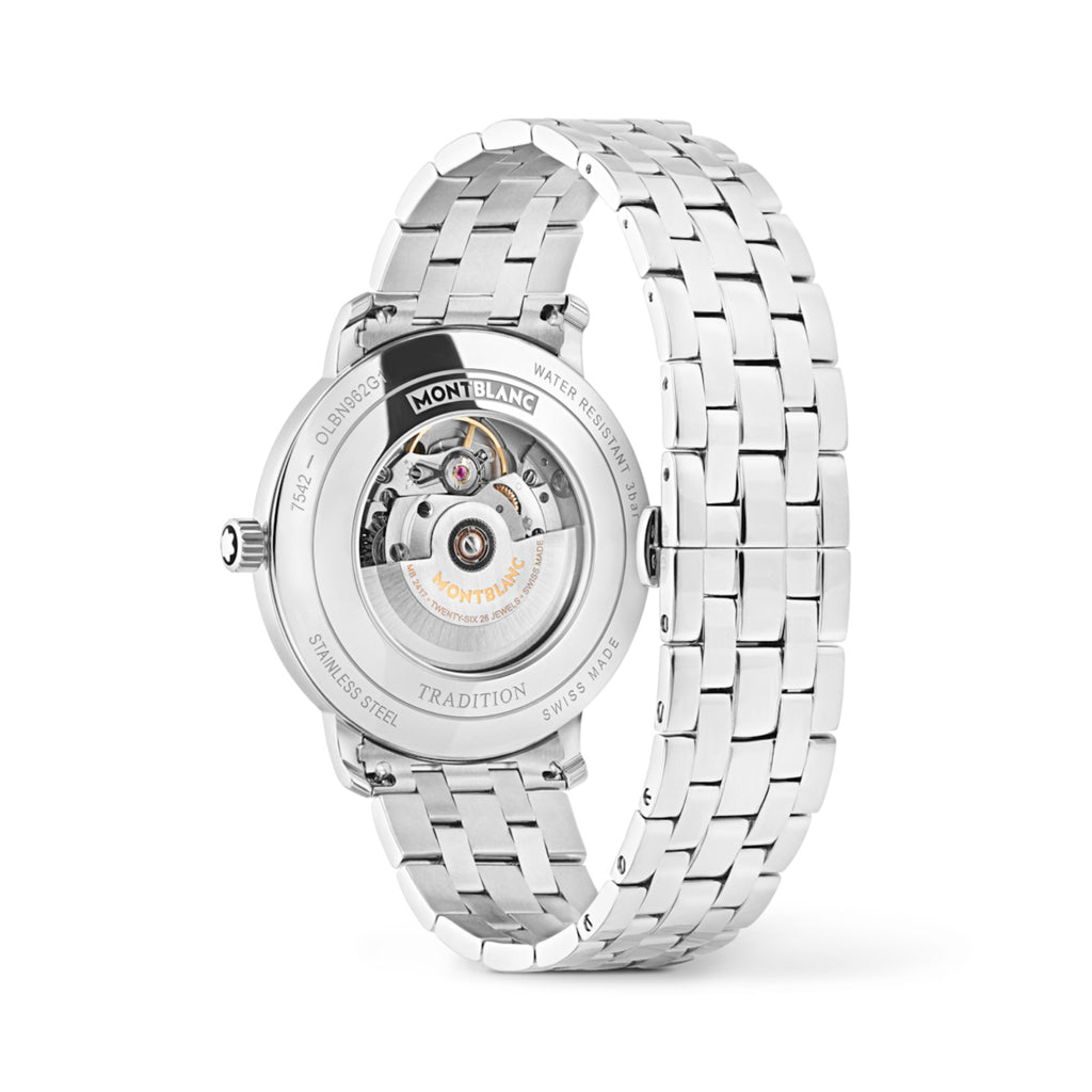 Montblanc Tradition Automatic Date 40 mm (MB131275) aus Edelstahl