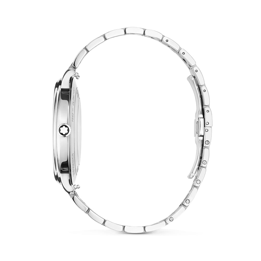 Montblanc Tradition Automatic Date 40 mm (MB132433) aus Edelstahl