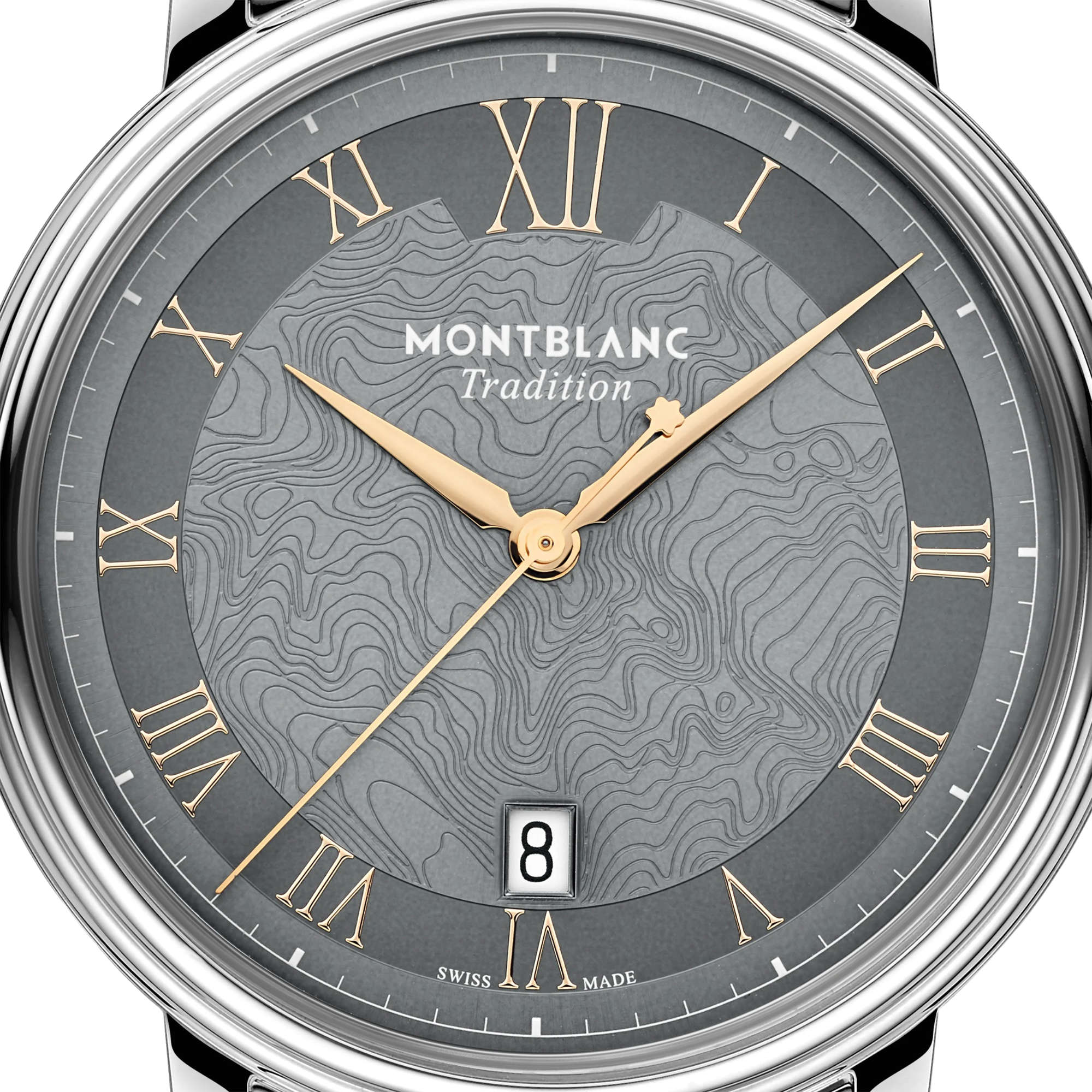 Montblanc Tradition Automatic Date 40 mm (MB132433) aus Edelstahl