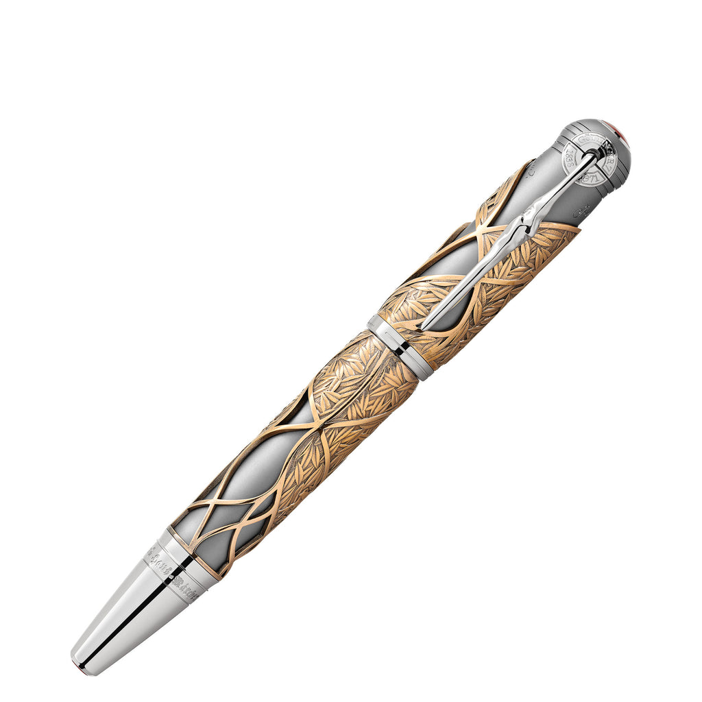 Montblanc Writers Edition Homage to Brothers Grimm Limited Edition1812 Rollerball (MB128849) aus Platin