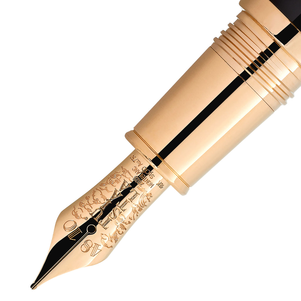 Montblanc Writers Edition Homage to Robert Louis Stevenson Limited Edition 1883 Füllfederhalter (MB129521) mit Perlmutt
