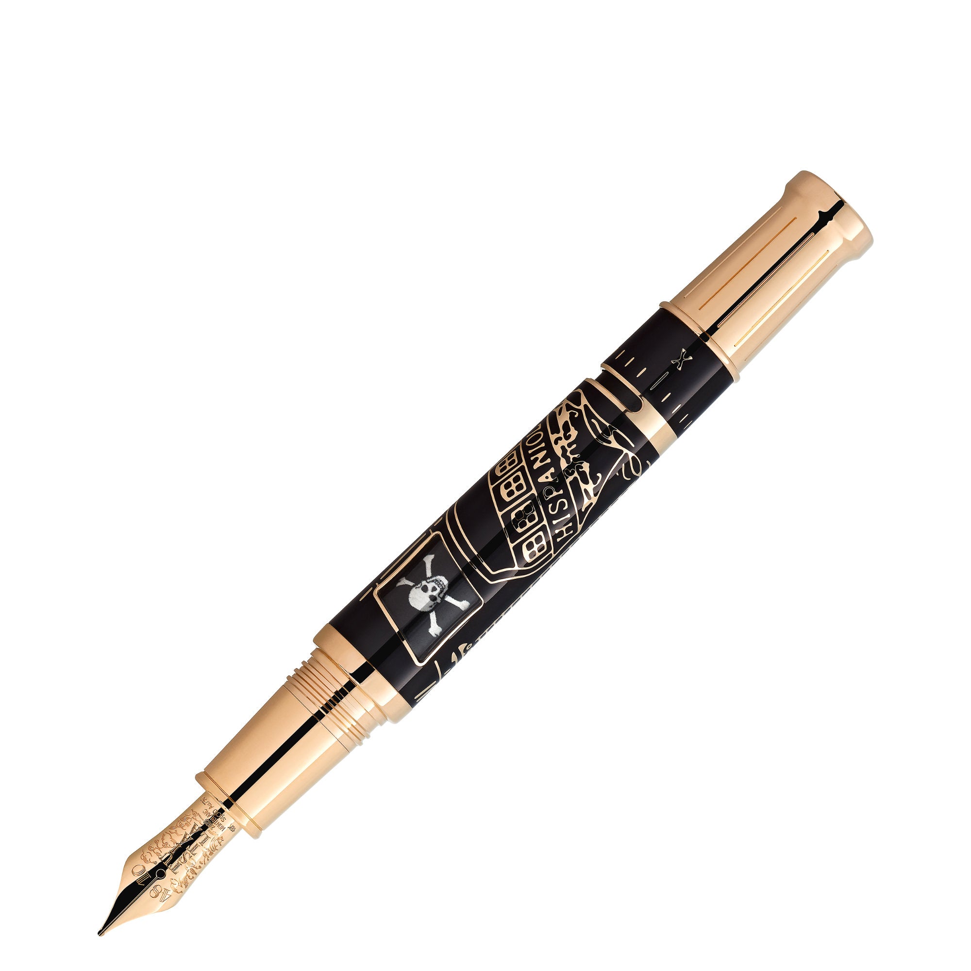 Montblanc Writers Edition Homage to Robert Louis Stevenson Limited Edition 1883 Füllfederhalter (MB129521) mit Perlmutt