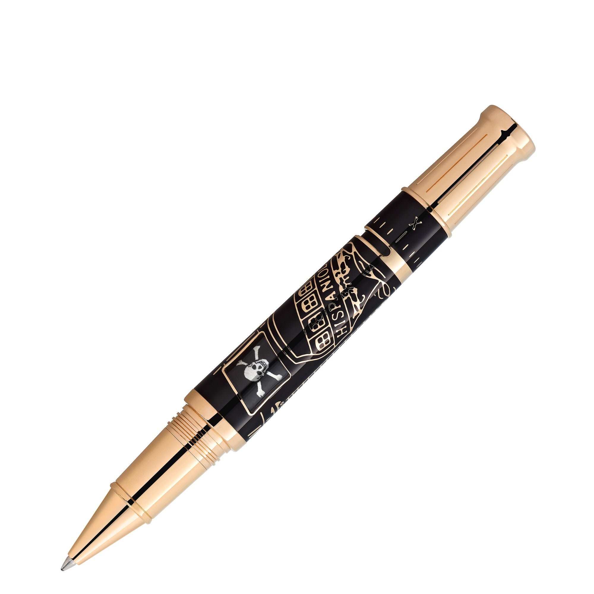 Montblanc Writers Edition Homage to Robert Louis Stevenson Limited Edition 1883 Rollerball (MB129522) mit Perlmutt