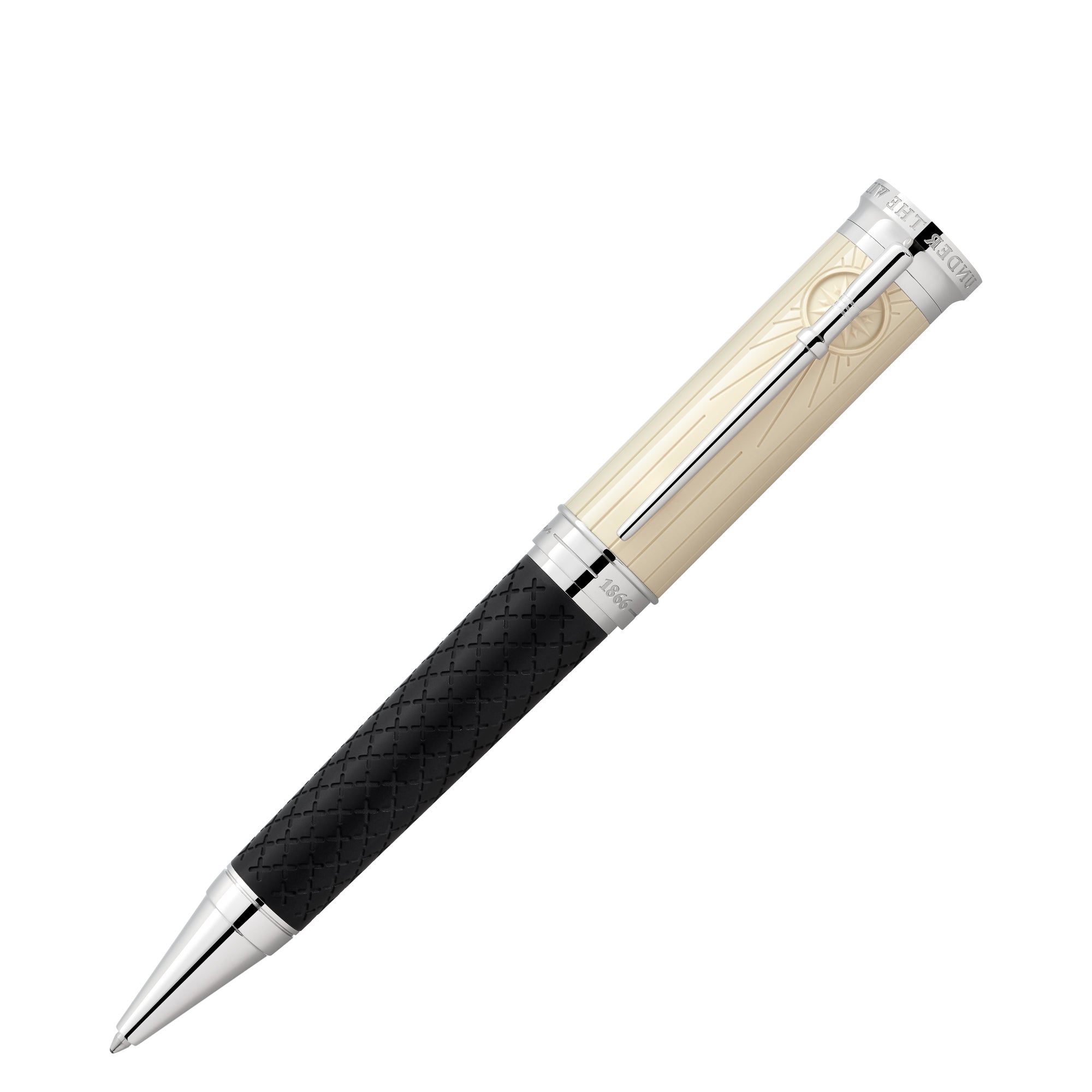 Montblanc Writers Edition Homage to Robert Louis Stevenson Limited Edition Kugelschreiber (MB129419) aus Platin