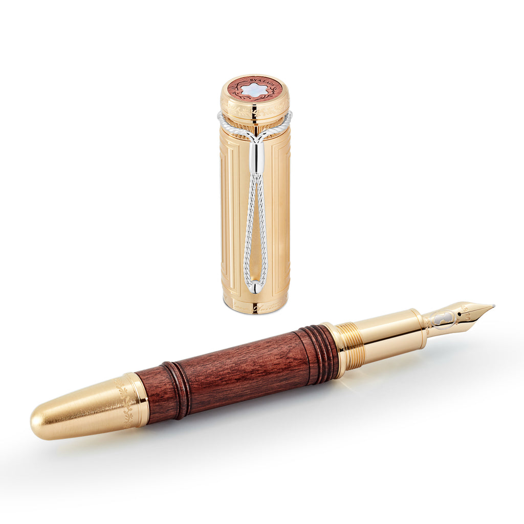 Montblanc Writers Edition Hommage à Jane Austen Limited Edition 1813 Füllfederhalter (MB130682) mit Perlmutt