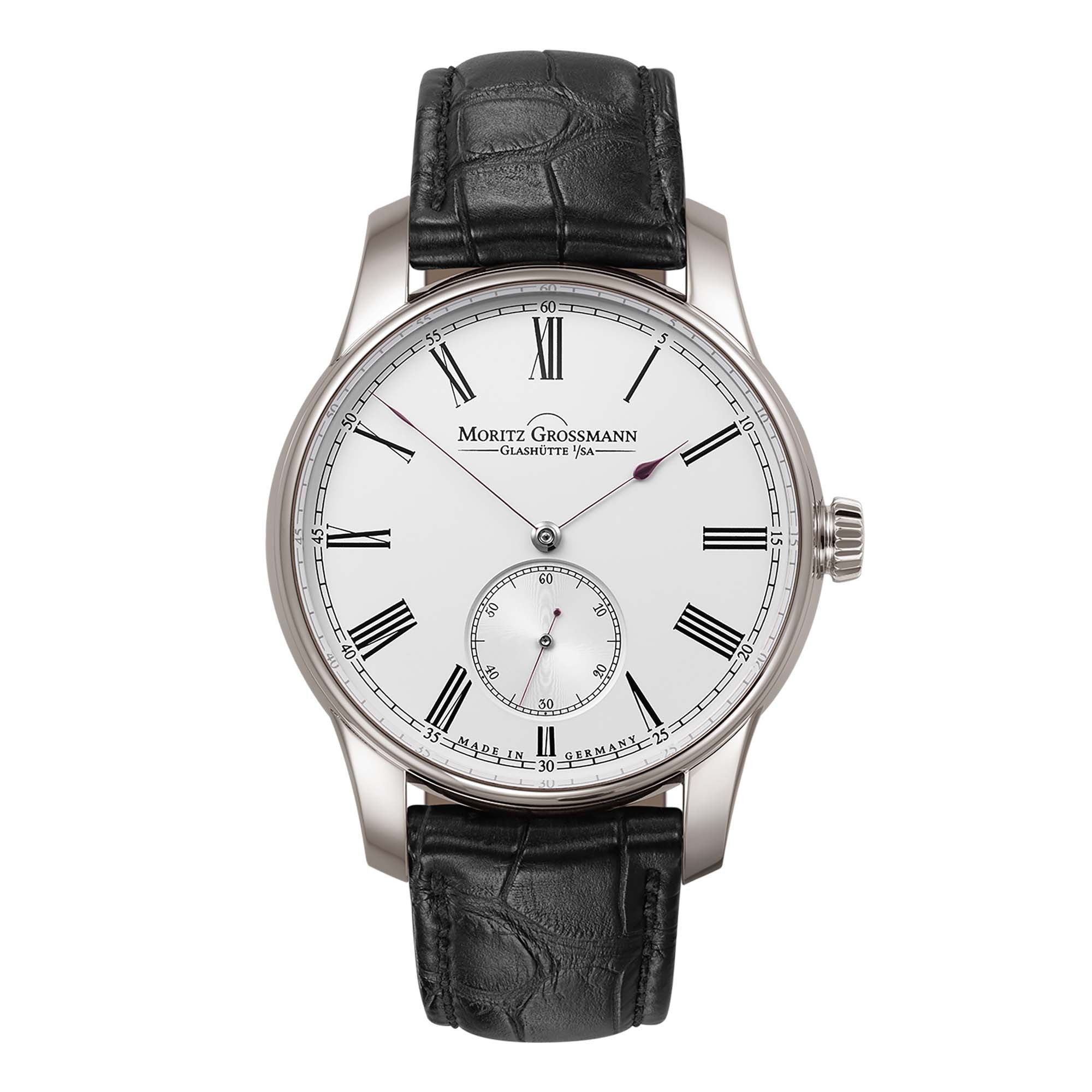 Moritz Grossmann HAMATIC (MG-002303) aus Weißgold, Platin mit Opal