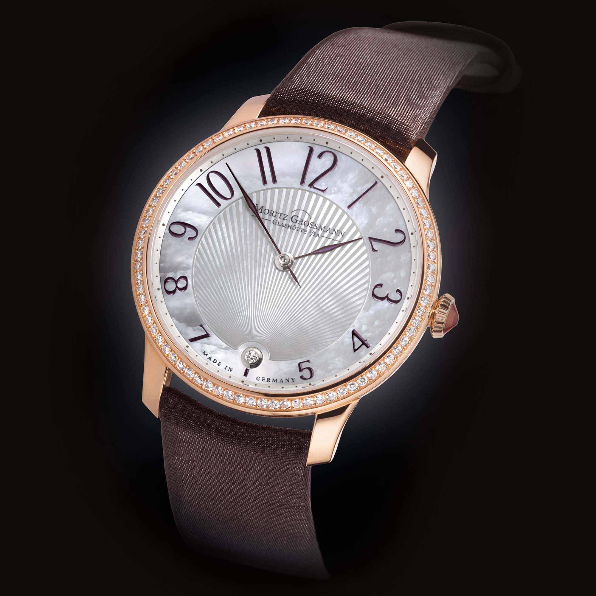 Moritz Grossmann TEFNUT Lady (MG-000349) aus Bicolor-Gold mit Diamant und Perlmutt