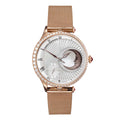 Moritz Grossmann TEFNUT Sleeping Beauty Milanaise (MG-002370) aus Roségold, Platin mit Diamant und Perlmutt