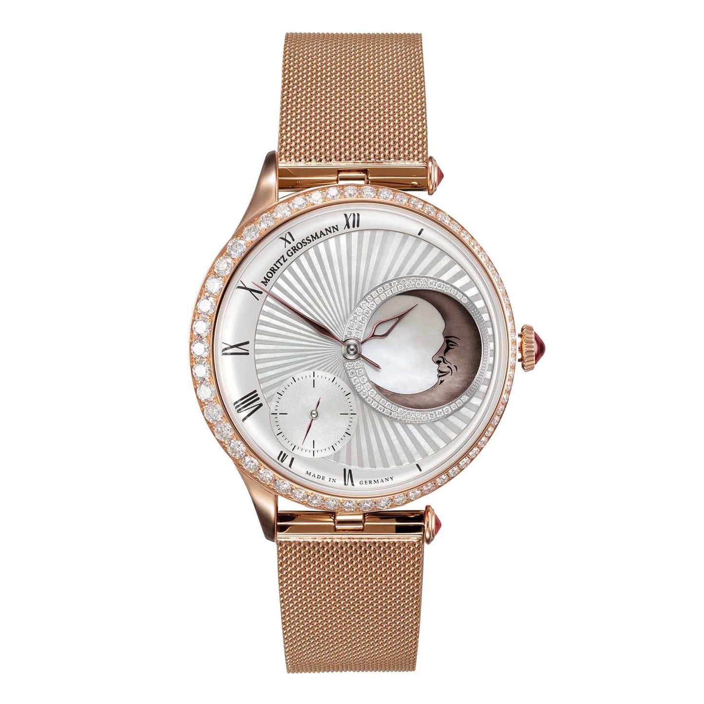TEFNUT Sleeping Beauty Milanaise, Roségold • Diamant • Perlmutt von Moritz Grossmann (MG-002370)