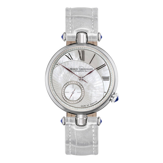 TEFNUT Twist Fancy, Weißgold • Diamant • Perlmutt von Moritz Grossmann (MG-001232)
