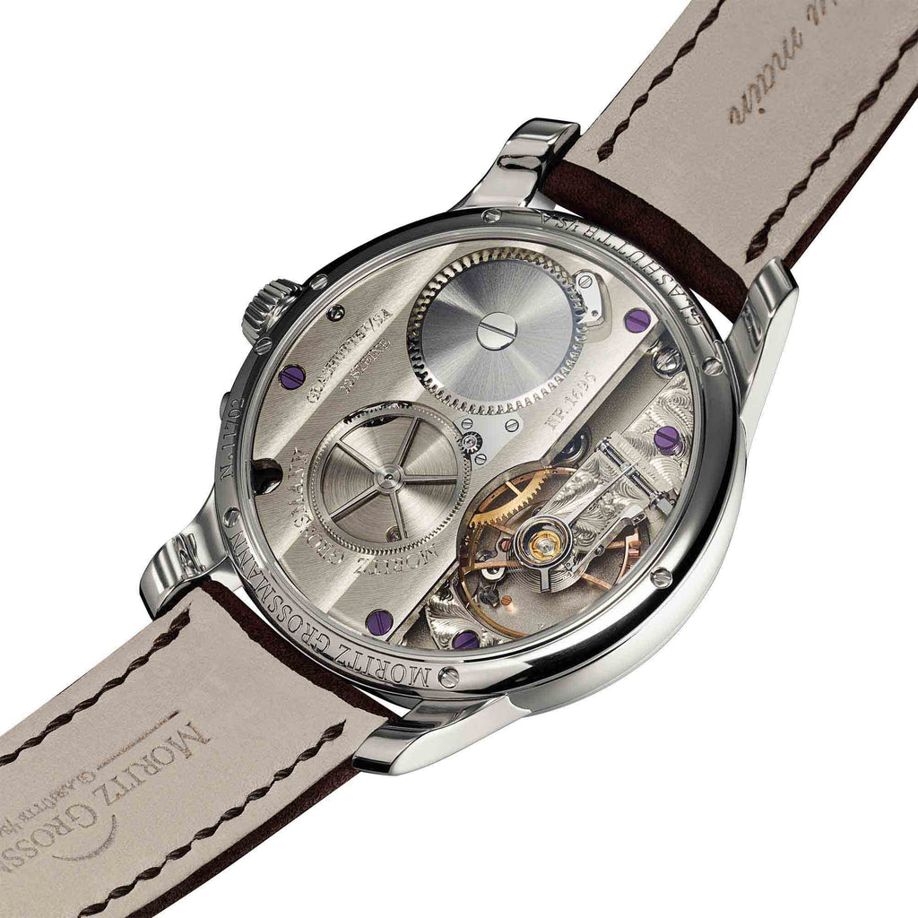 Moritz Grossmann ZENTRALSEKUNDE (MG-002909) aus Platin, Edelstahl