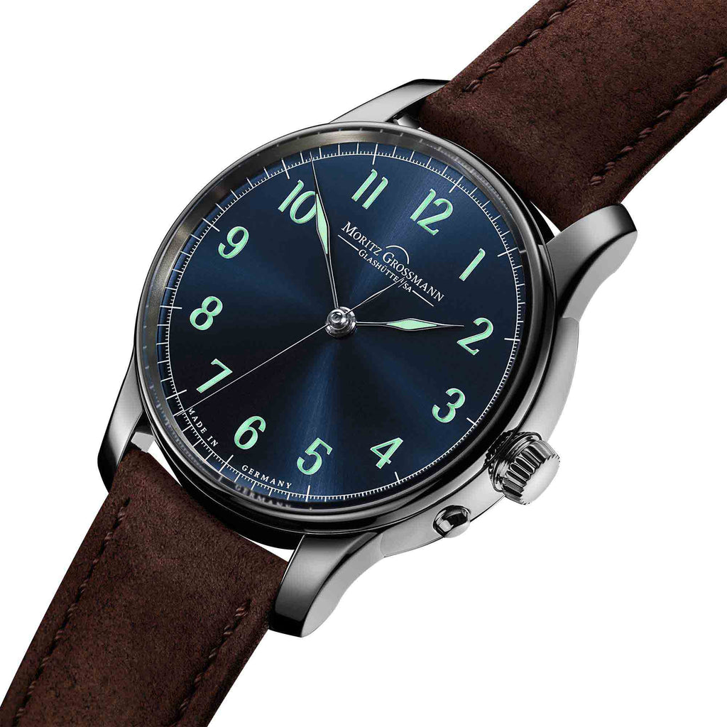 Moritz Grossmann ZENTRALSEKUNDE (MG-002909) aus Platin, Edelstahl