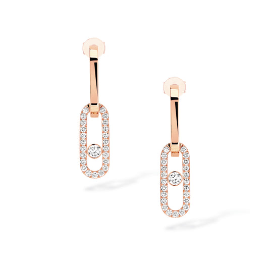 Move Link Ohrhänger, Roségold • Diamant von Messika (12469-PG)