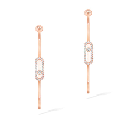 Move Uno Creolen , Roségold • Diamant von Messika (12468-PG)