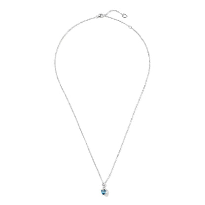 myMIKADO Halskette Swiss Topas, Weißgold • Topas von Tamara Comolli (N-MM-ToSw-wg)