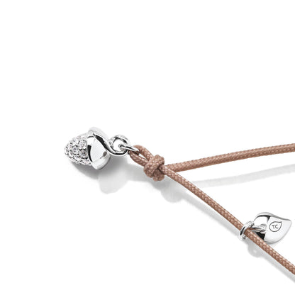 myMIKADO Armband mit Diamant Pavé, Weißgold • Diamant von Tamara Comolli (B-MM-p-wg)