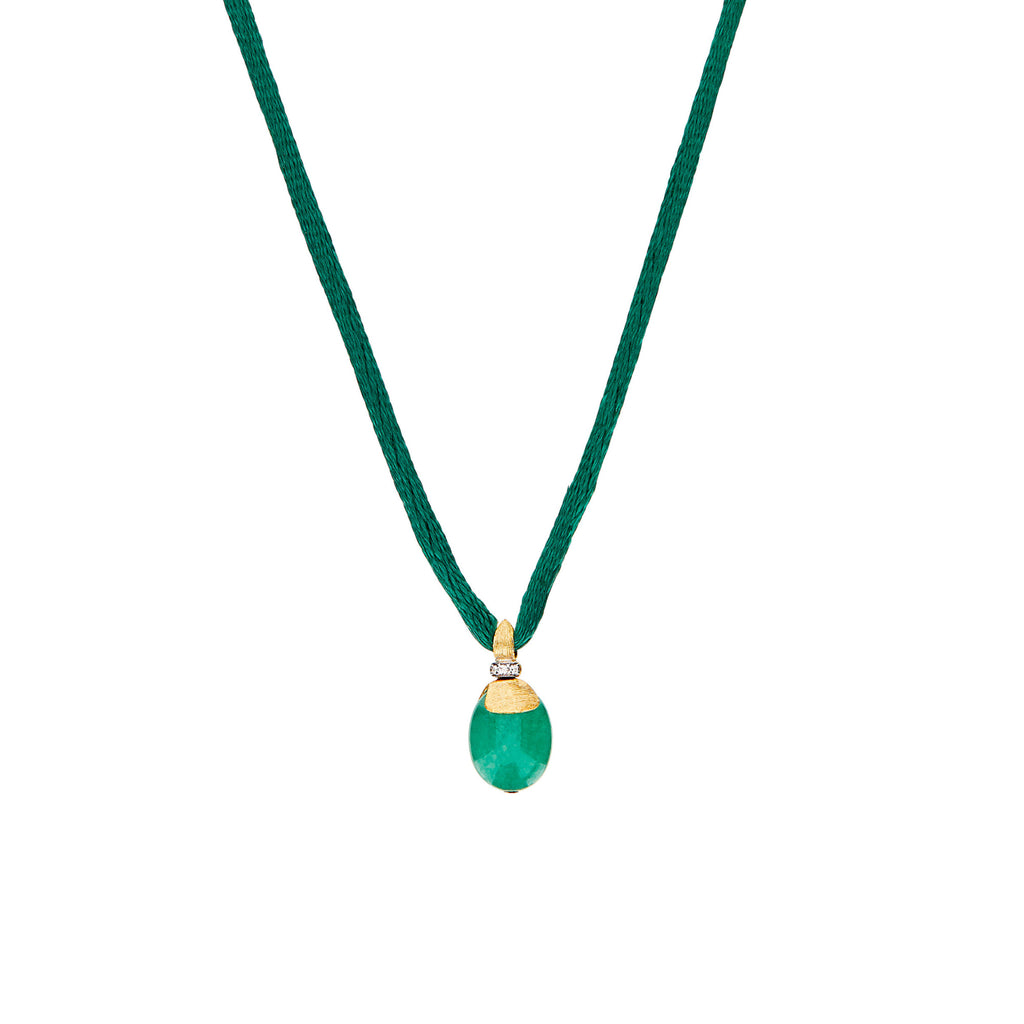 Nanis Amazzonia Anhänger (PS17-603) aus Gelbgold mit Diamant