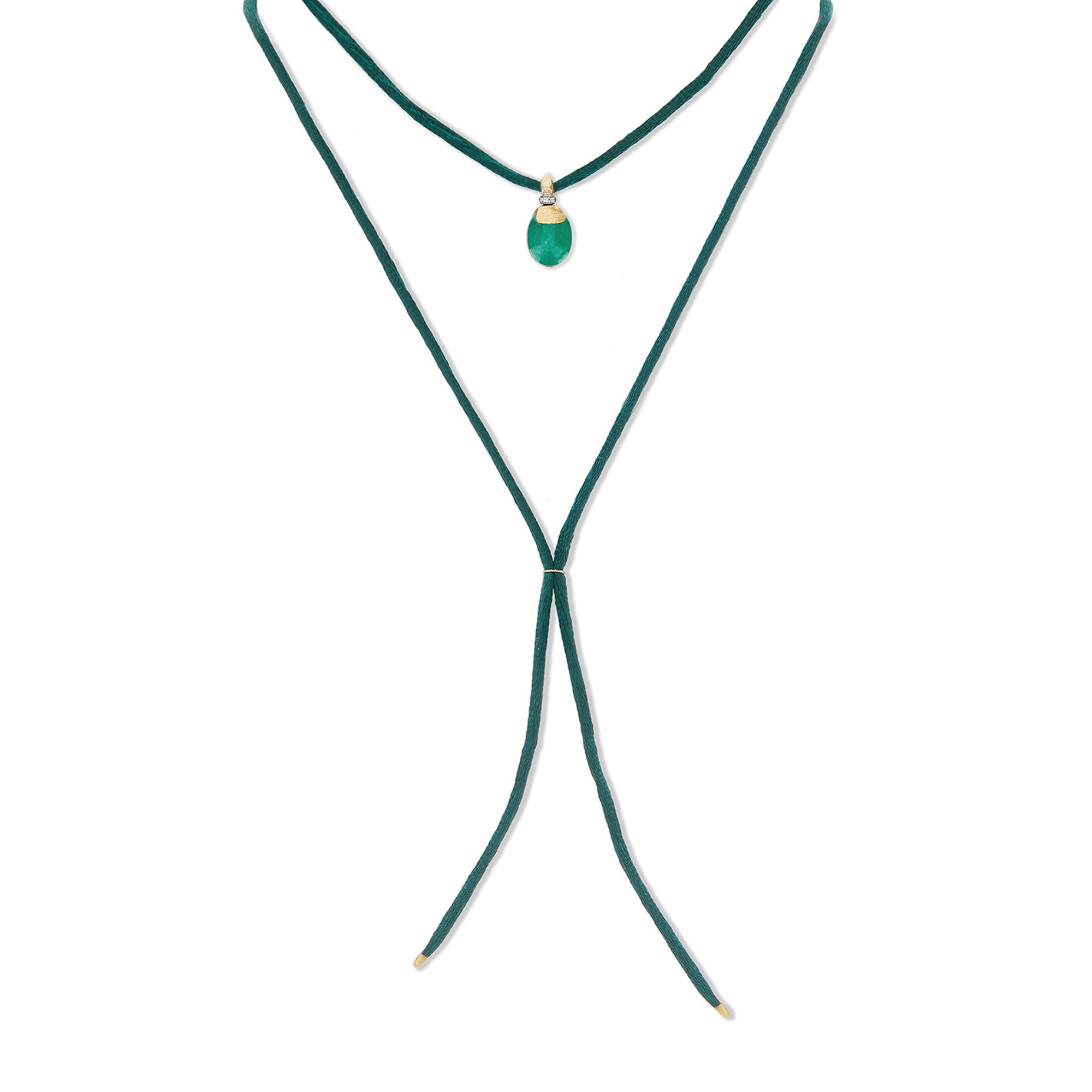 Nanis Amazzonia Anhänger (PS17-603) aus Gelbgold mit Diamant