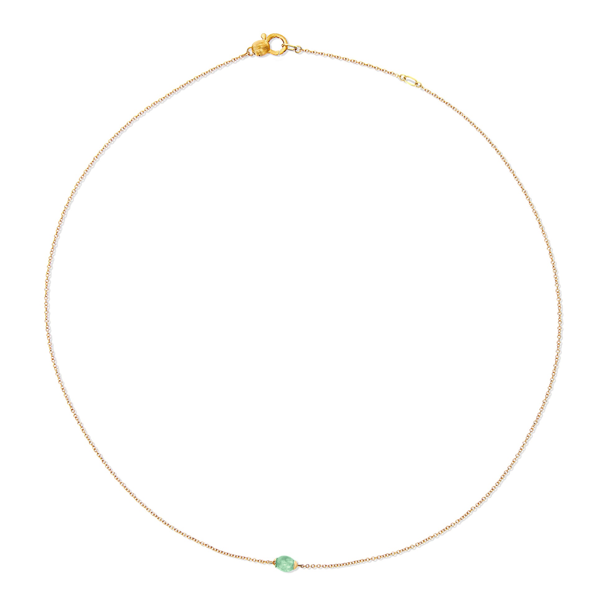 Amazzonia Halskette, Gelbgold von Nanis (CN3-603)