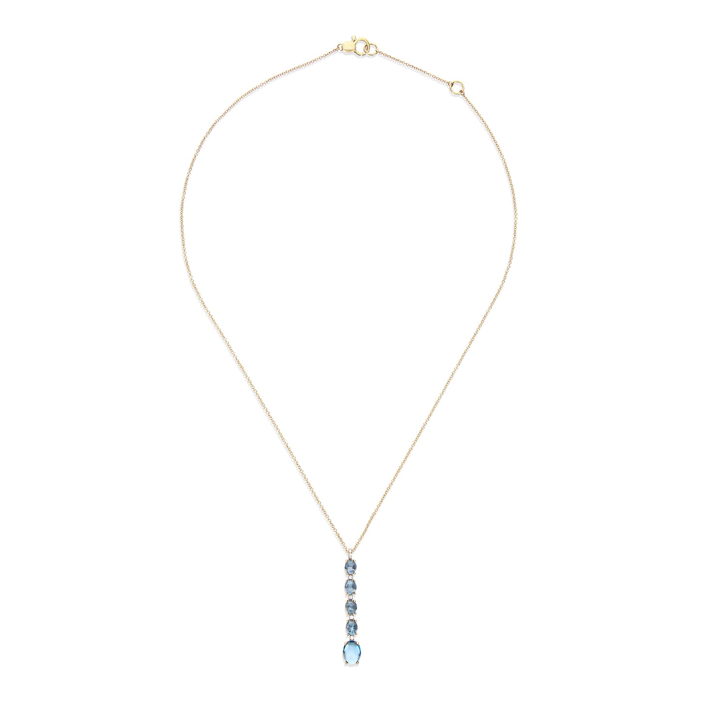 Azure Halskette, Gelbgold • Diamant • Topas von Nanis (CS21-597)