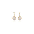 Nanis Baby Ciliegine Ohrringe (OS42-583) aus Gelbgold mit Diamant