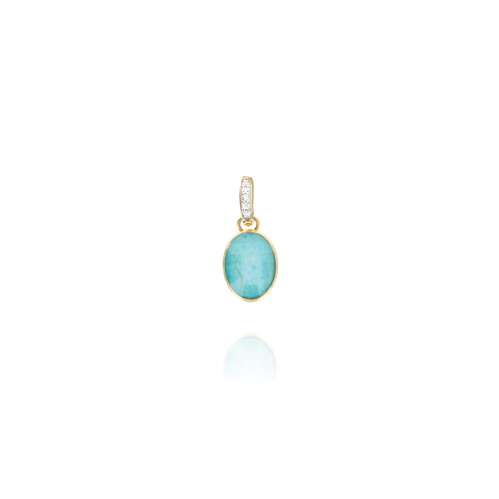 Nanis Boules Charm (PS1-609) aus Gelbgold mit Diamant