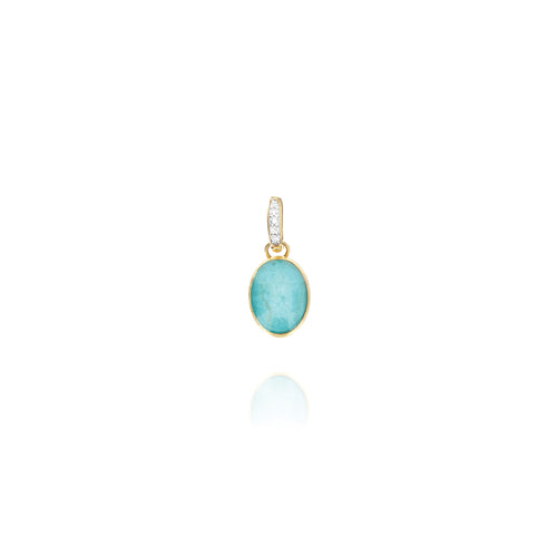 Nanis Boules Charm (PS1-609) aus Gelbgold mit Diamant