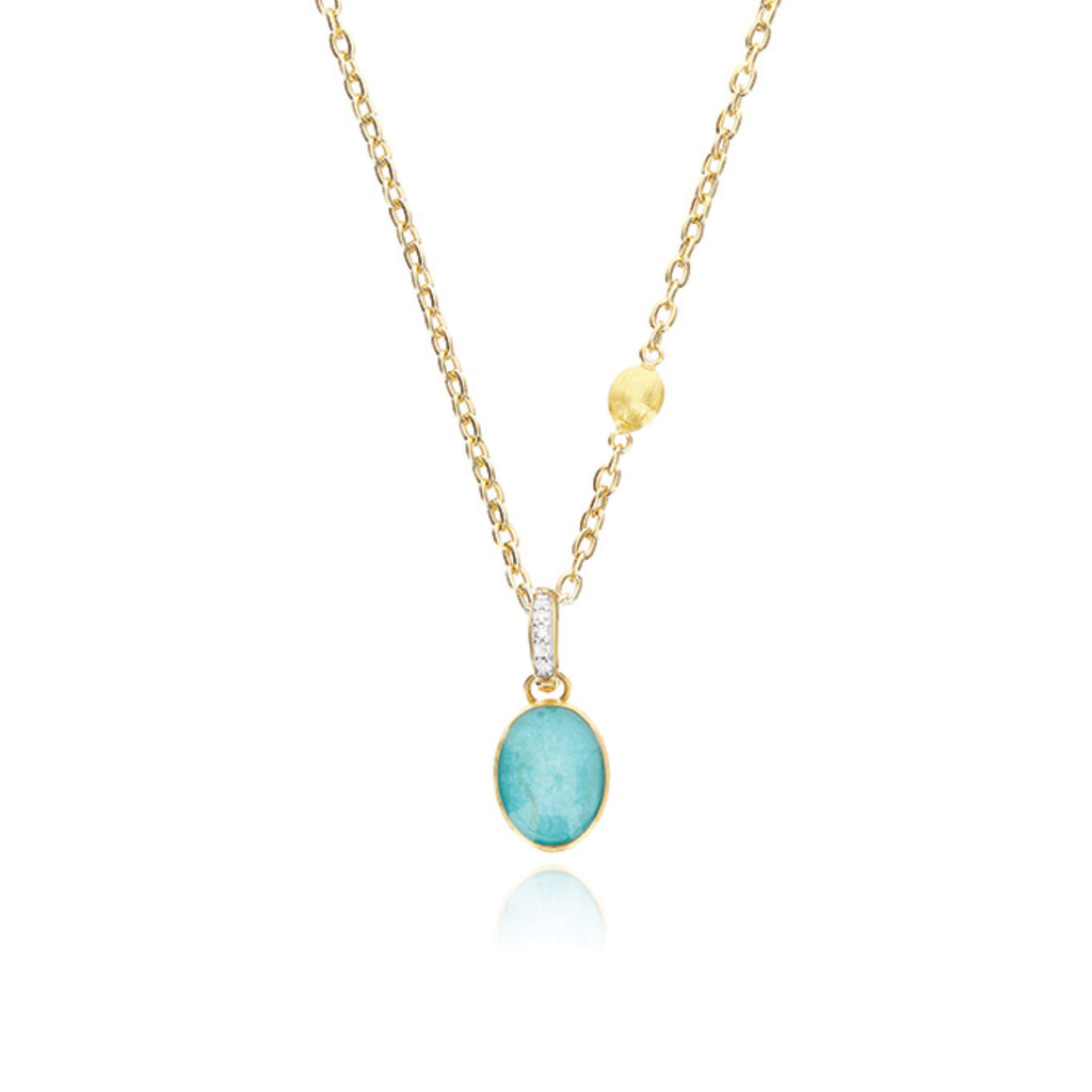 Nanis Boules Charm (PS1-609) aus Gelbgold mit Diamant