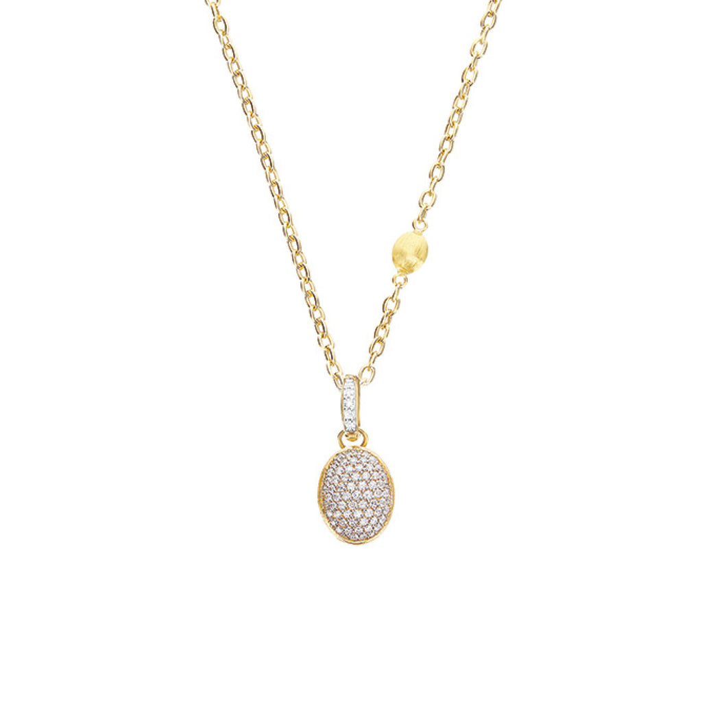 Nanis Boules Charm (PS14-609) aus Gelbgold mit Diamant
