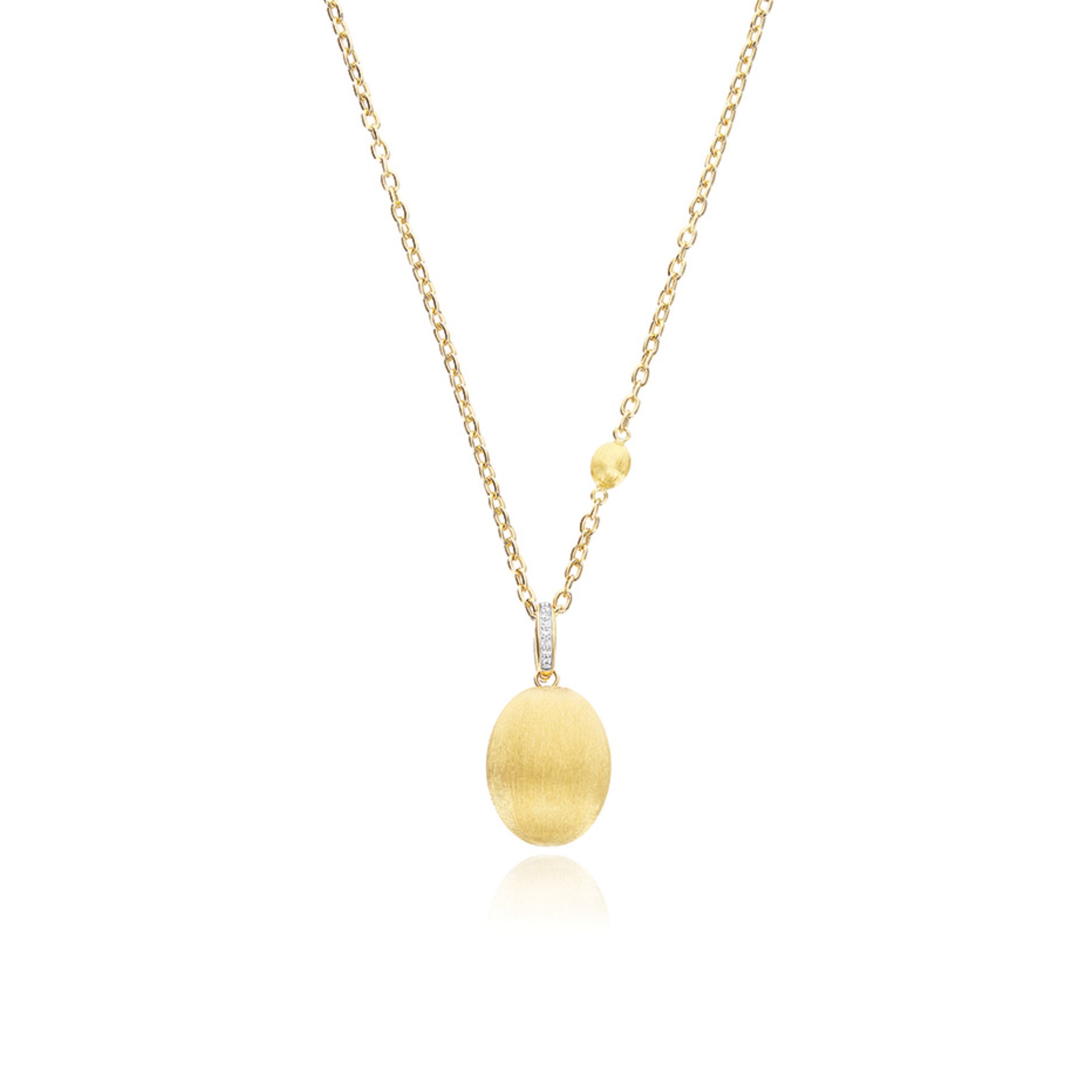 Nanis Boules Charm (PS15-609) aus Gelbgold mit Diamant