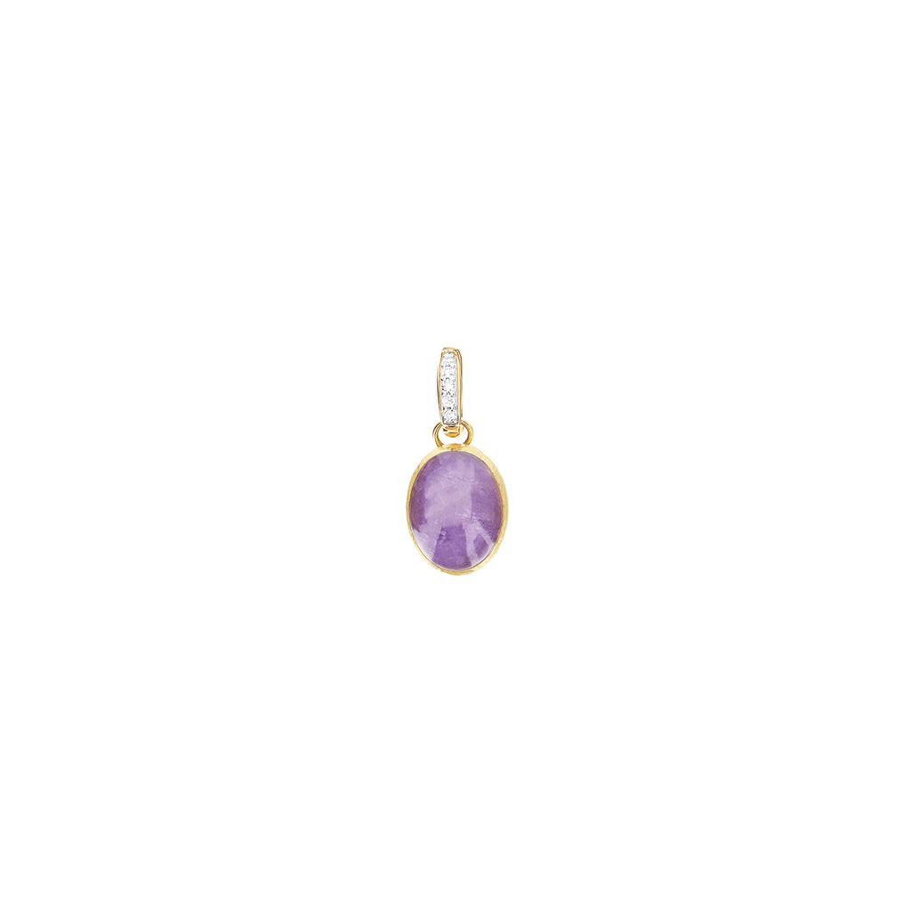Nanis Boules Charm (PS2-609) aus Gelbgold mit Diamant