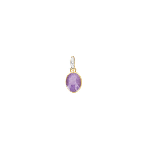 Nanis Boules Charm (PS2-609) aus Gelbgold mit Diamant