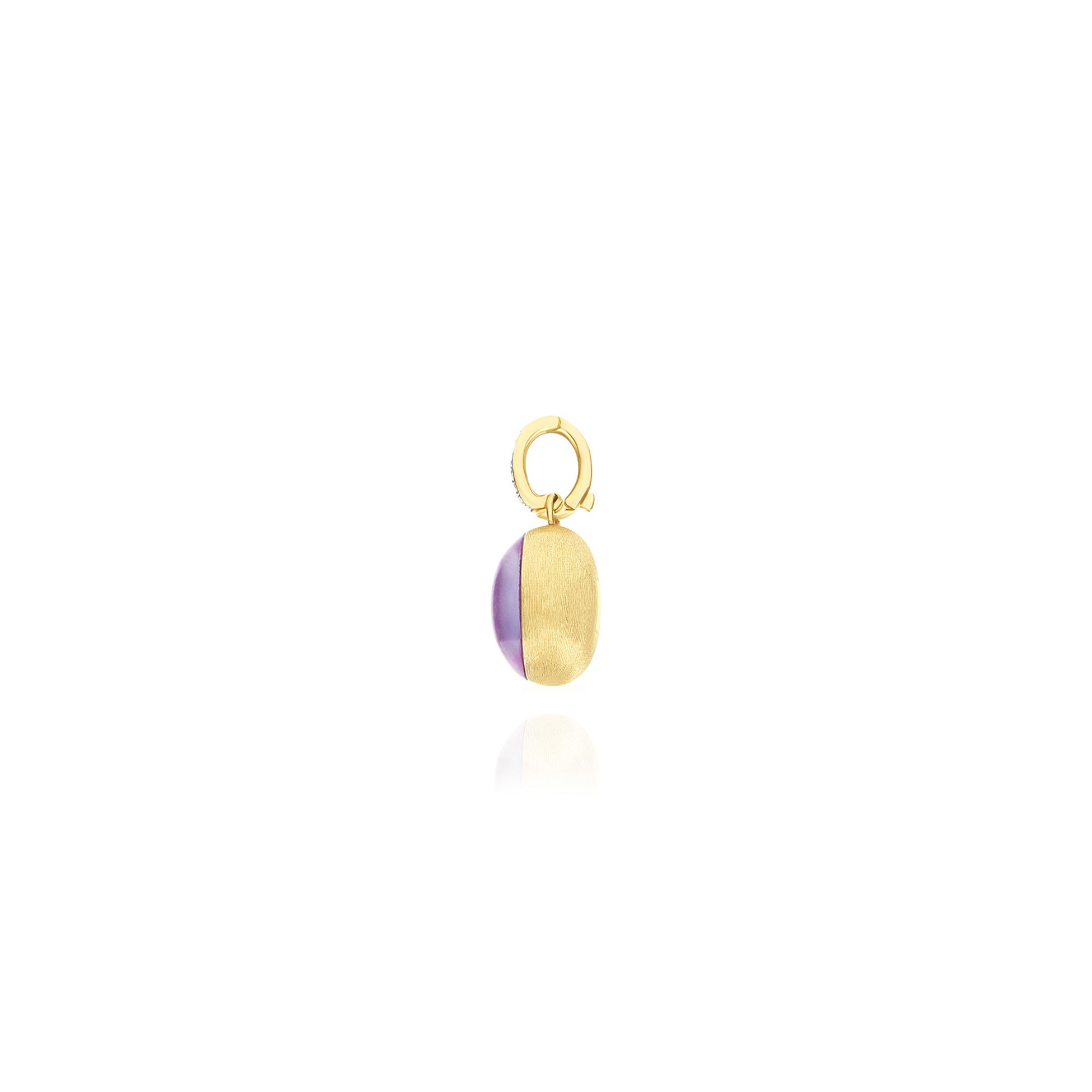 Nanis Boules Charm (PS2-609) aus Gelbgold mit Diamant