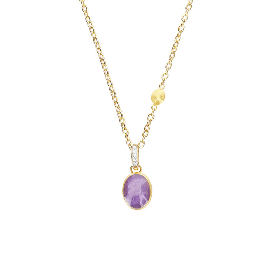 Nanis Boules Charm (PS2-609) aus Gelbgold mit Diamant